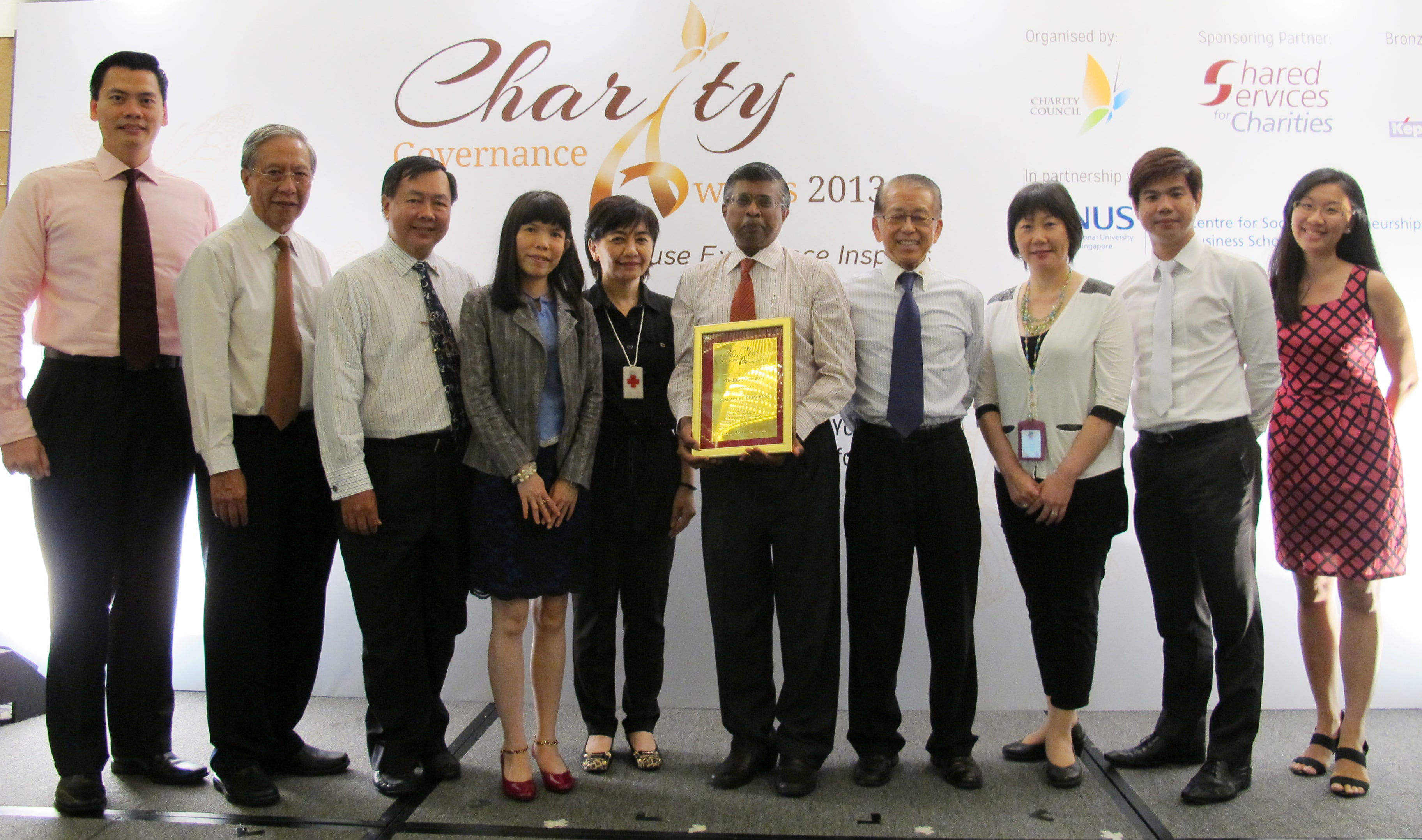 Singapore Red Cross Charity Governance Award 2013