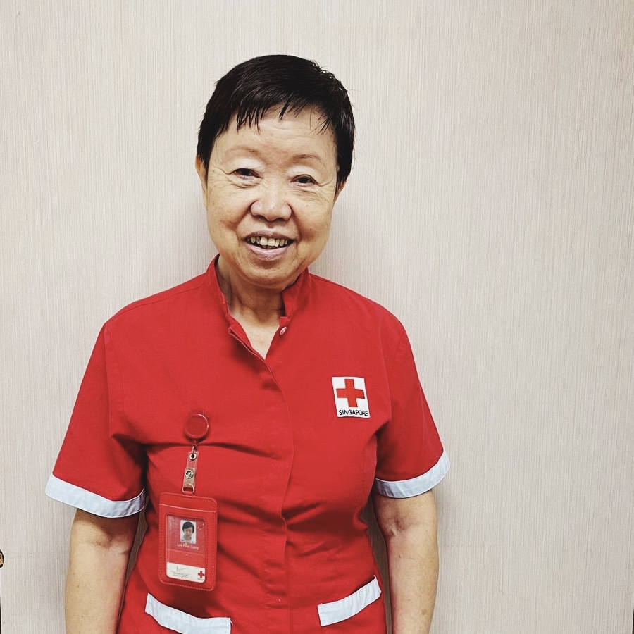 Red Cross Home for the Disabled Staff Nurse Lee 1