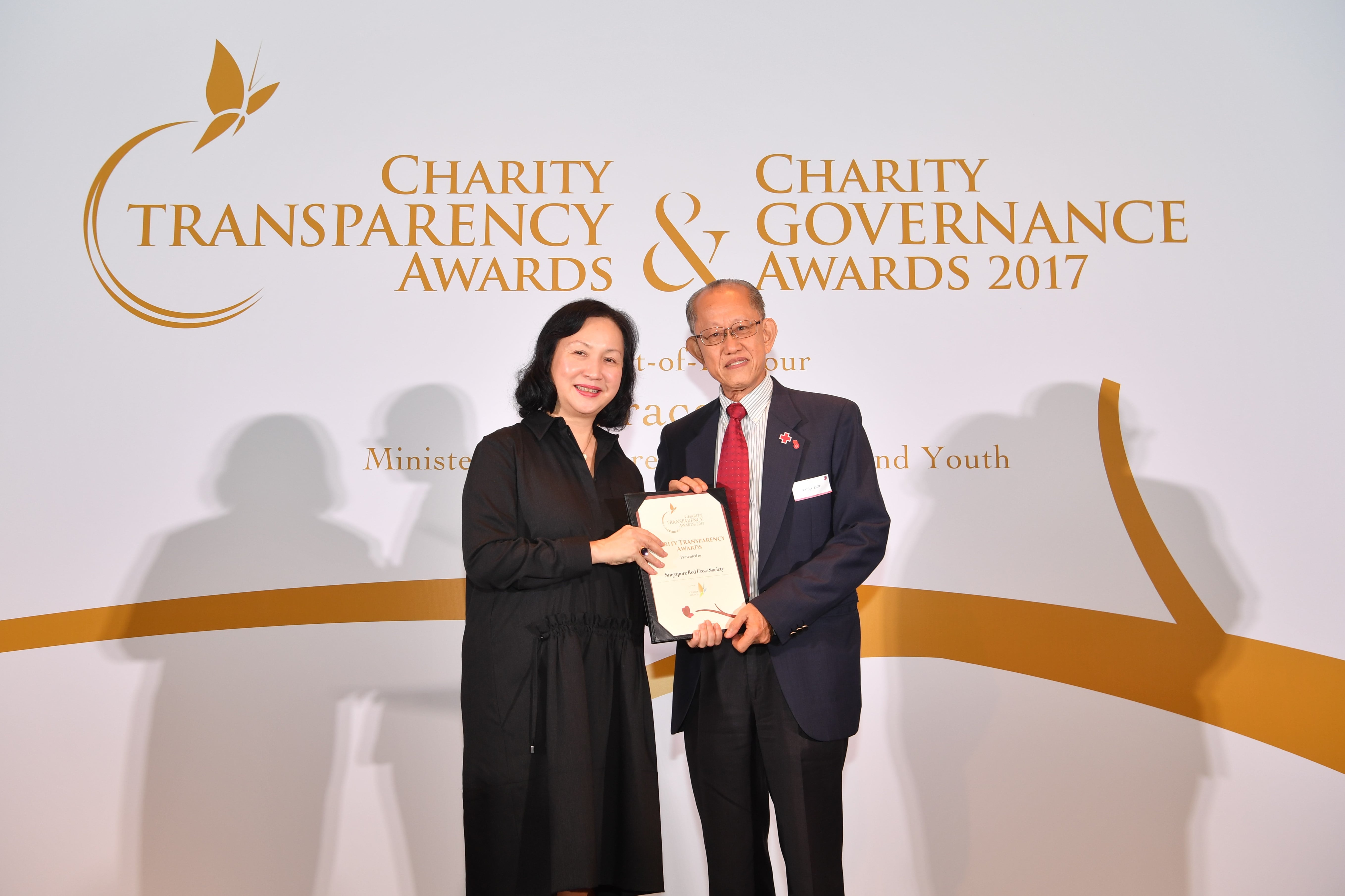 Singapore Red Cross Charity Transparency Award 2017