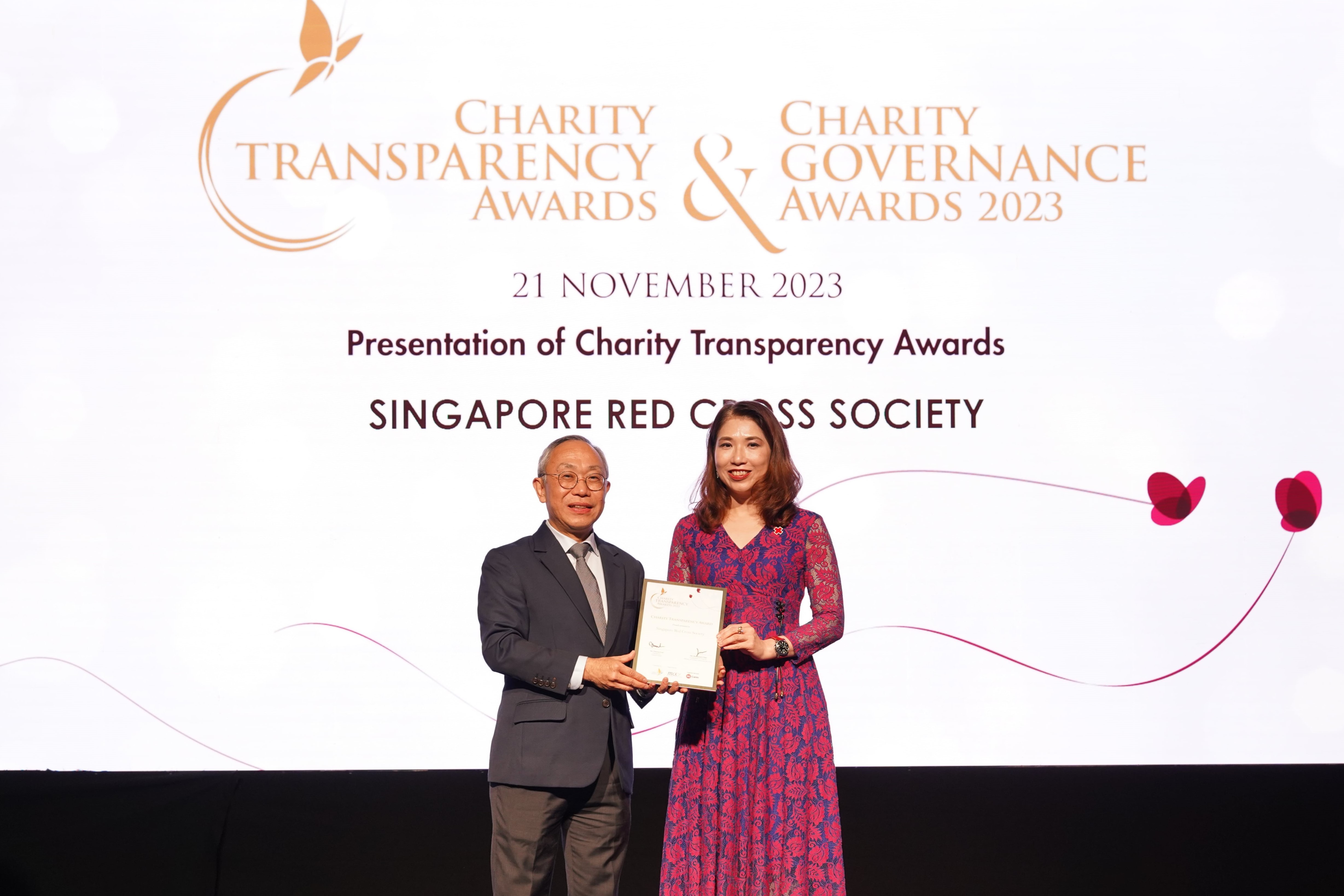 Singapore Red Cross Charity Transparency Award 2023