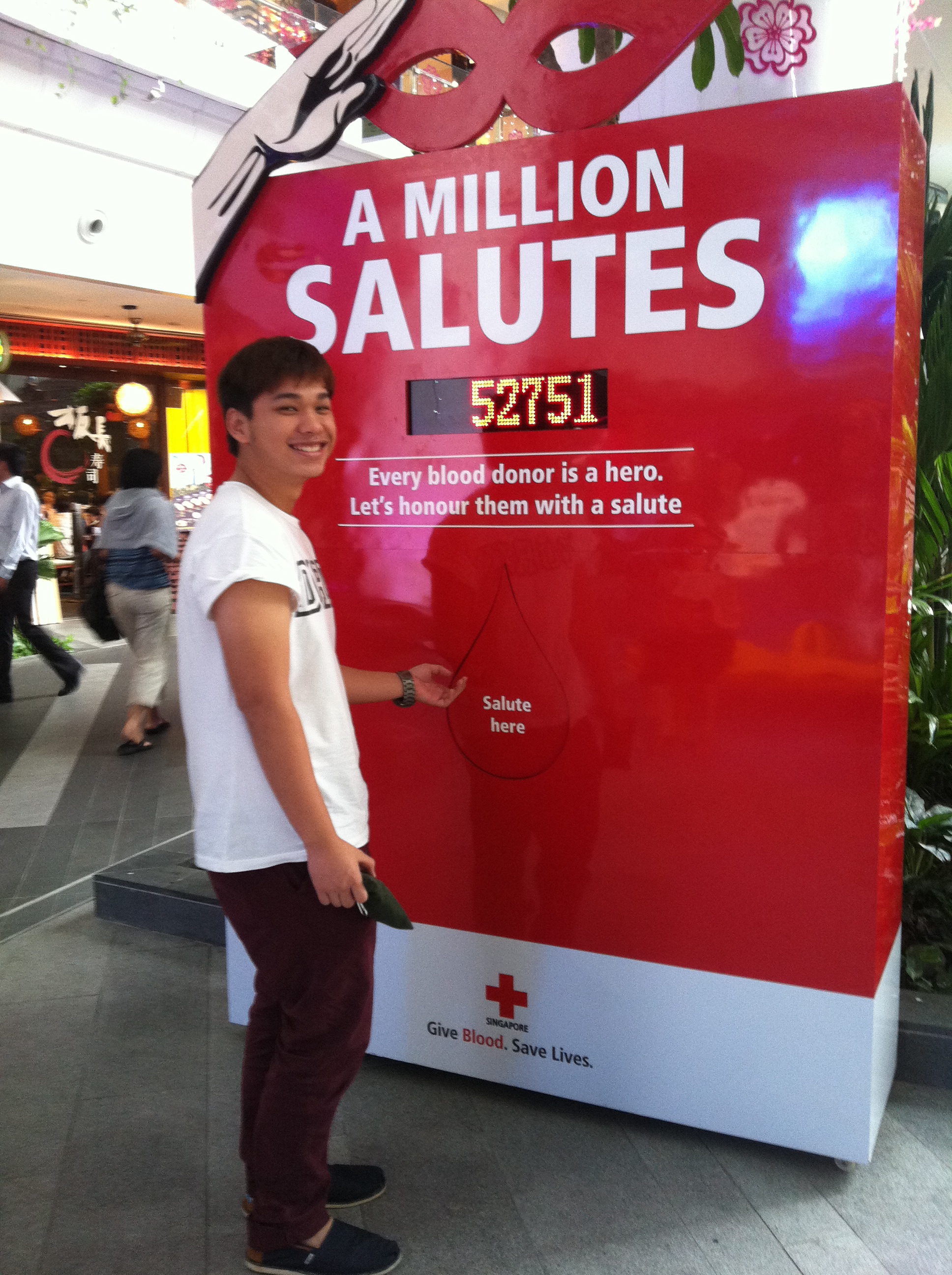 singapore salutes blood donors for their selfless acts of blood donation