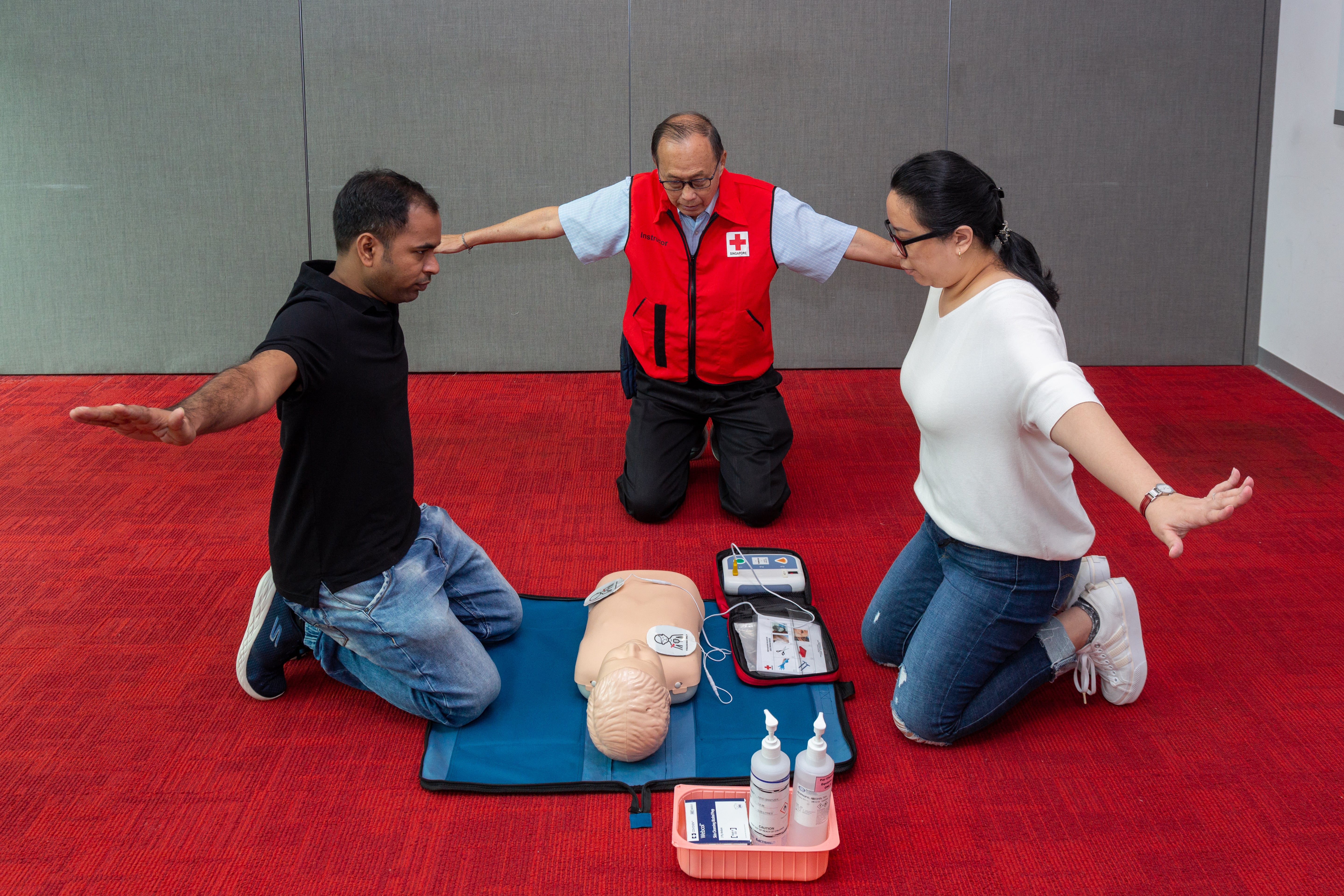 Singapore Red Cross Academy First Aid Training
