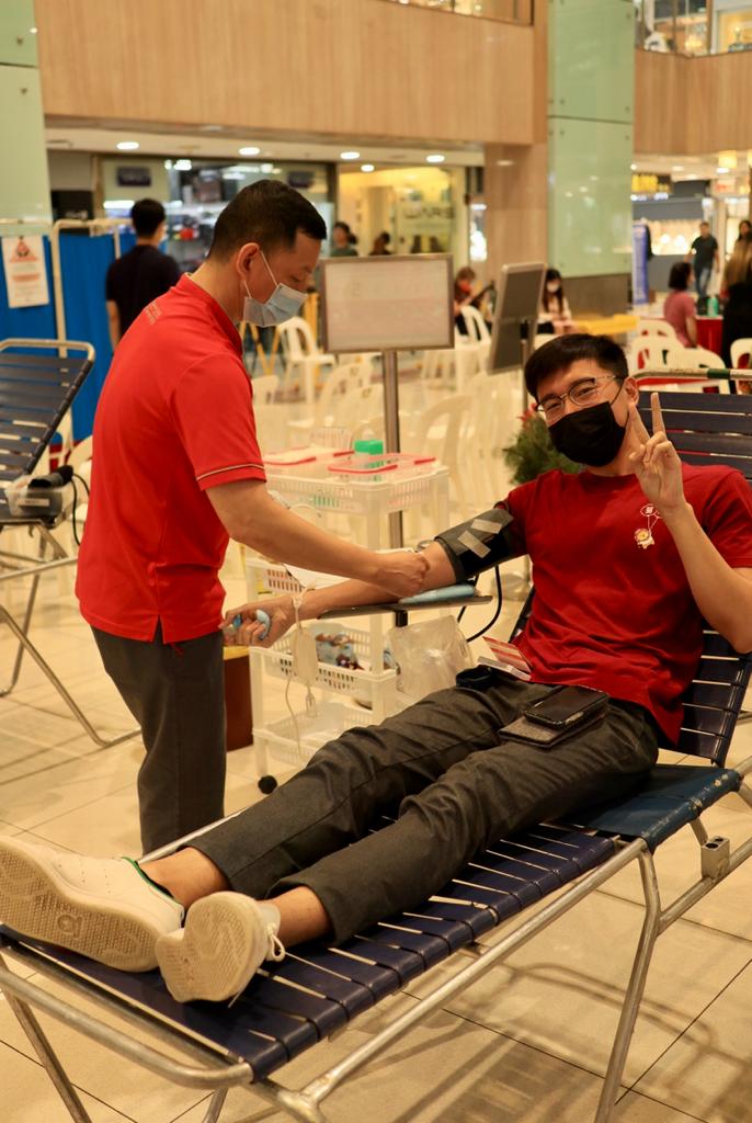 Singapore Red Cross Blood Donor Lim Jia Jun