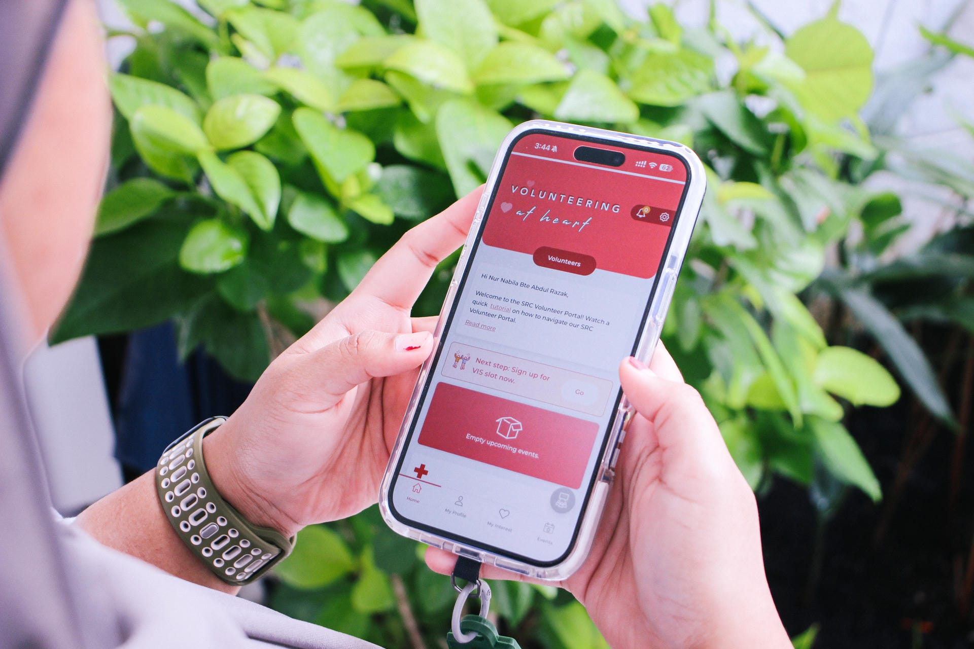 Using the SRC volunteer Portal