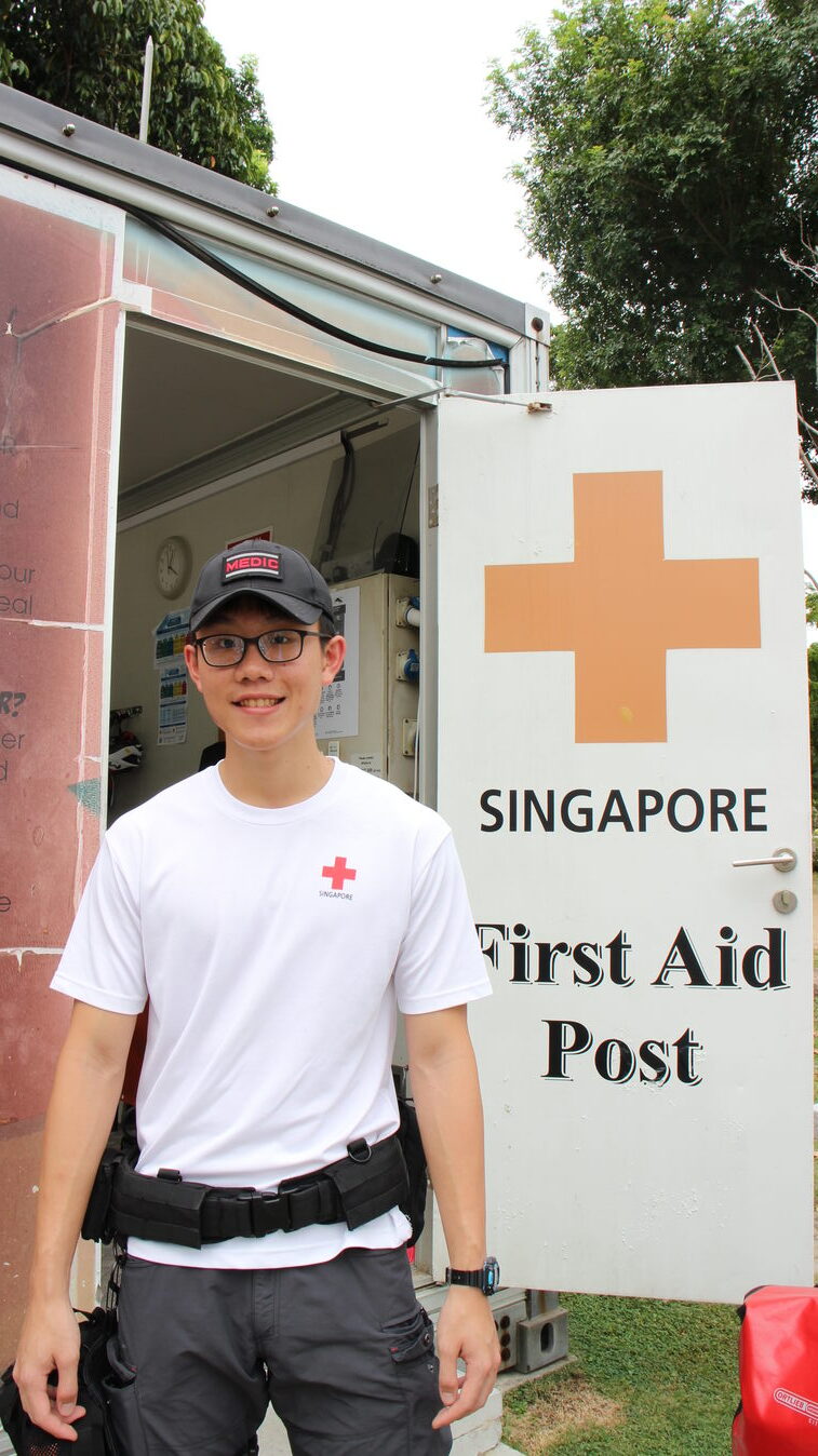 Photo of volunteer Girvan Tay