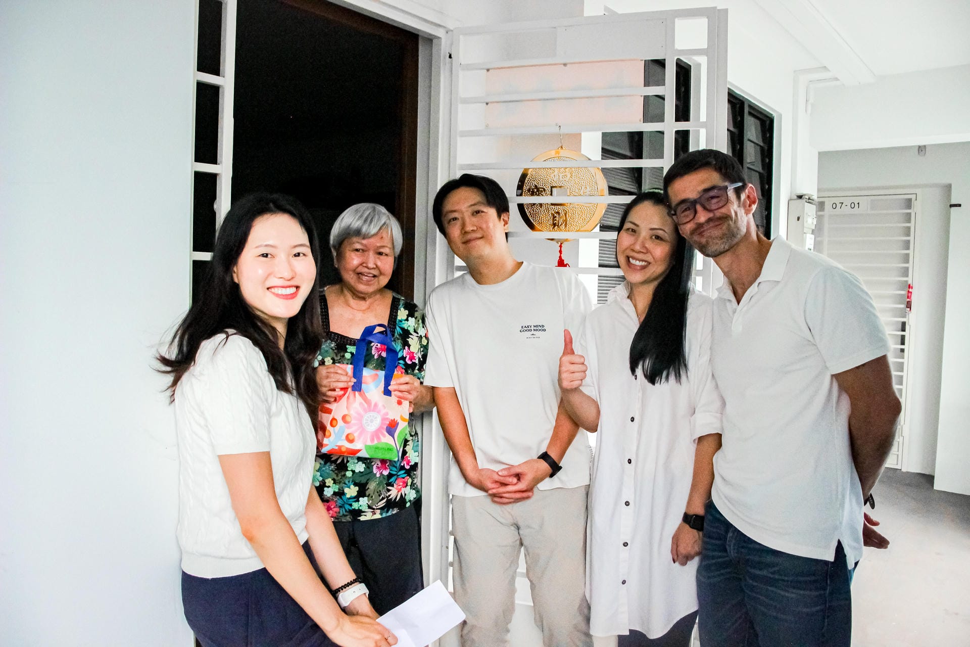 ​Cheniere doing door-to-door delivery of personalised care packages to meet the practical needs of stay-alone seniors​