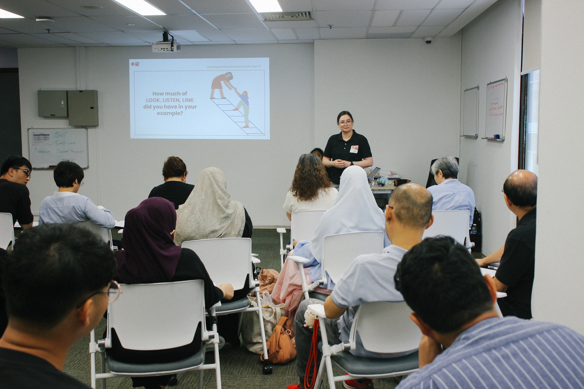 Corporate training with Singapore Red Cross Academy courses for organisations in Singapore