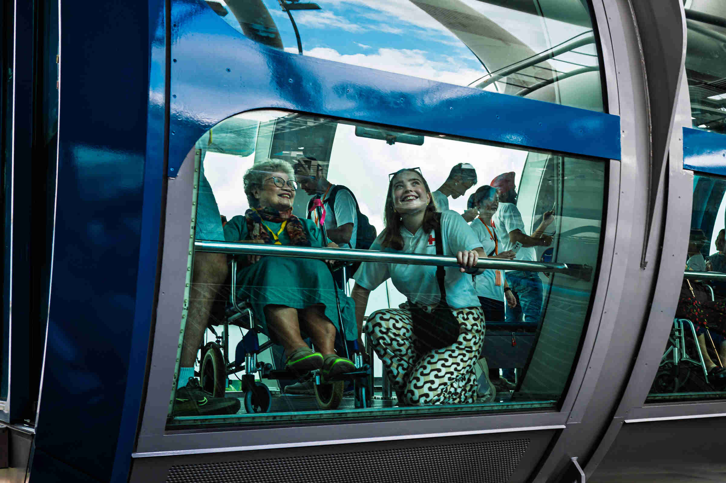 ElderAid at the Singapore Flyer
