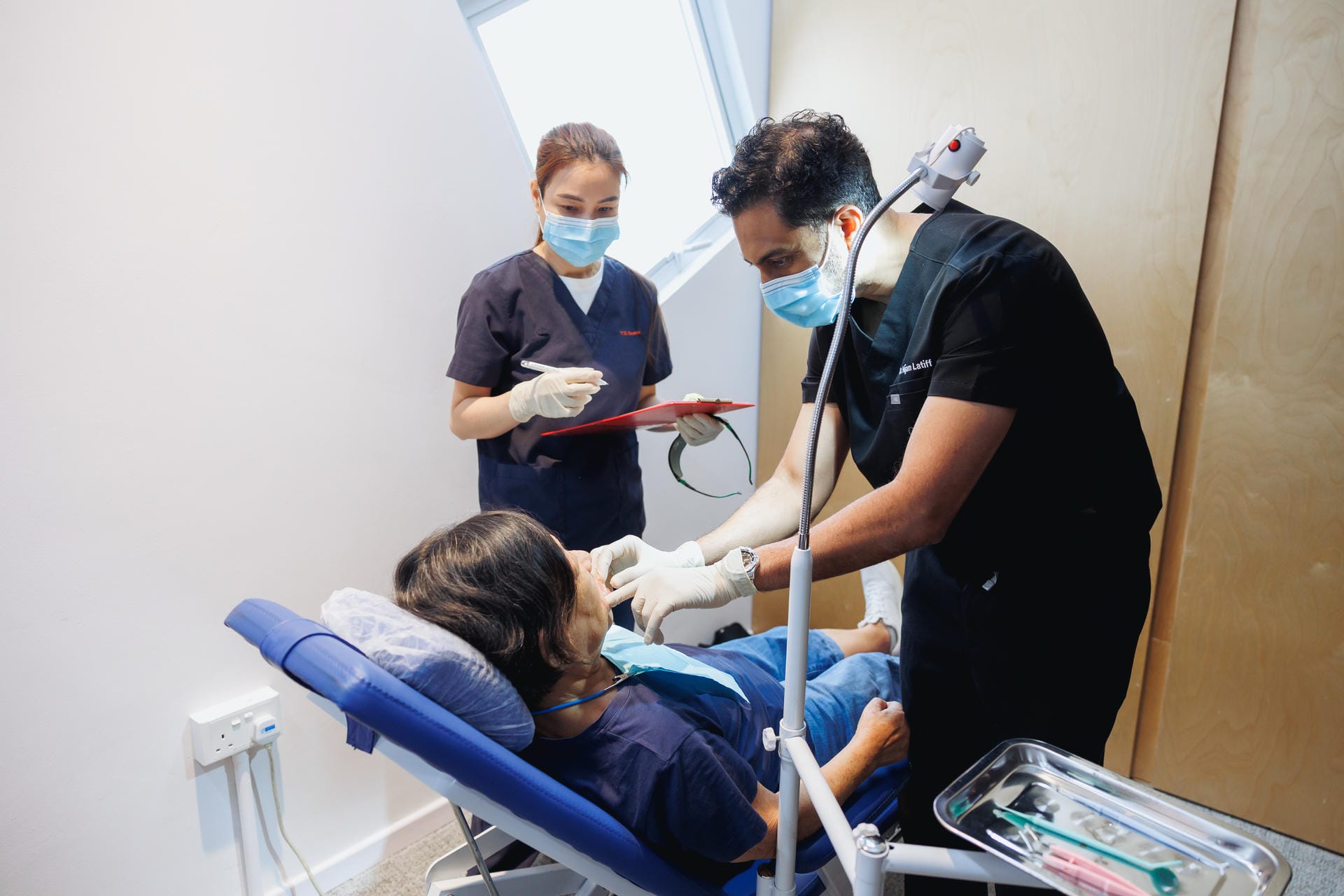 ​T32 Dental Group hosting hygiene talk and a free dental screening for our ElderAid seniors