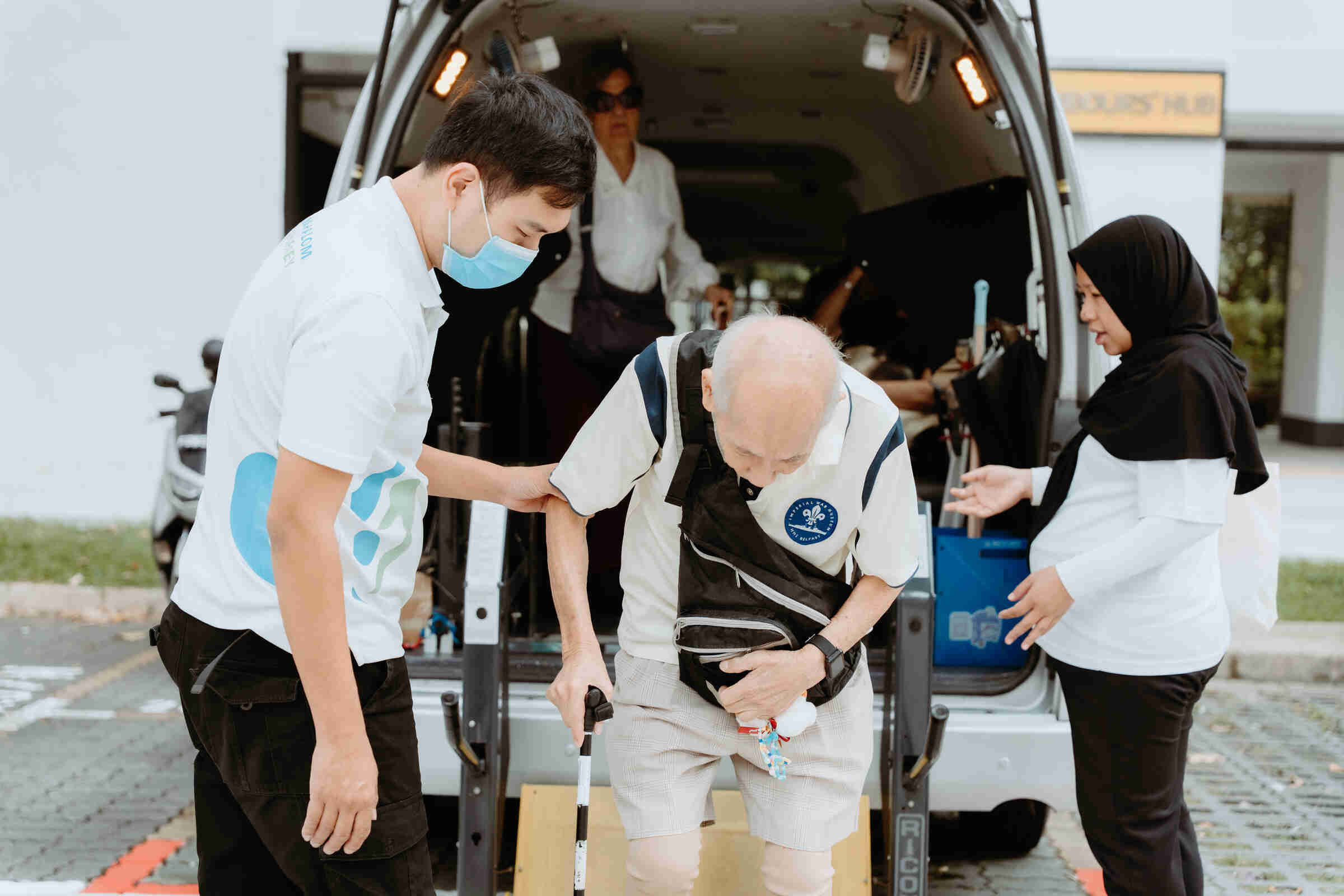 Seniors from ElderAid programme