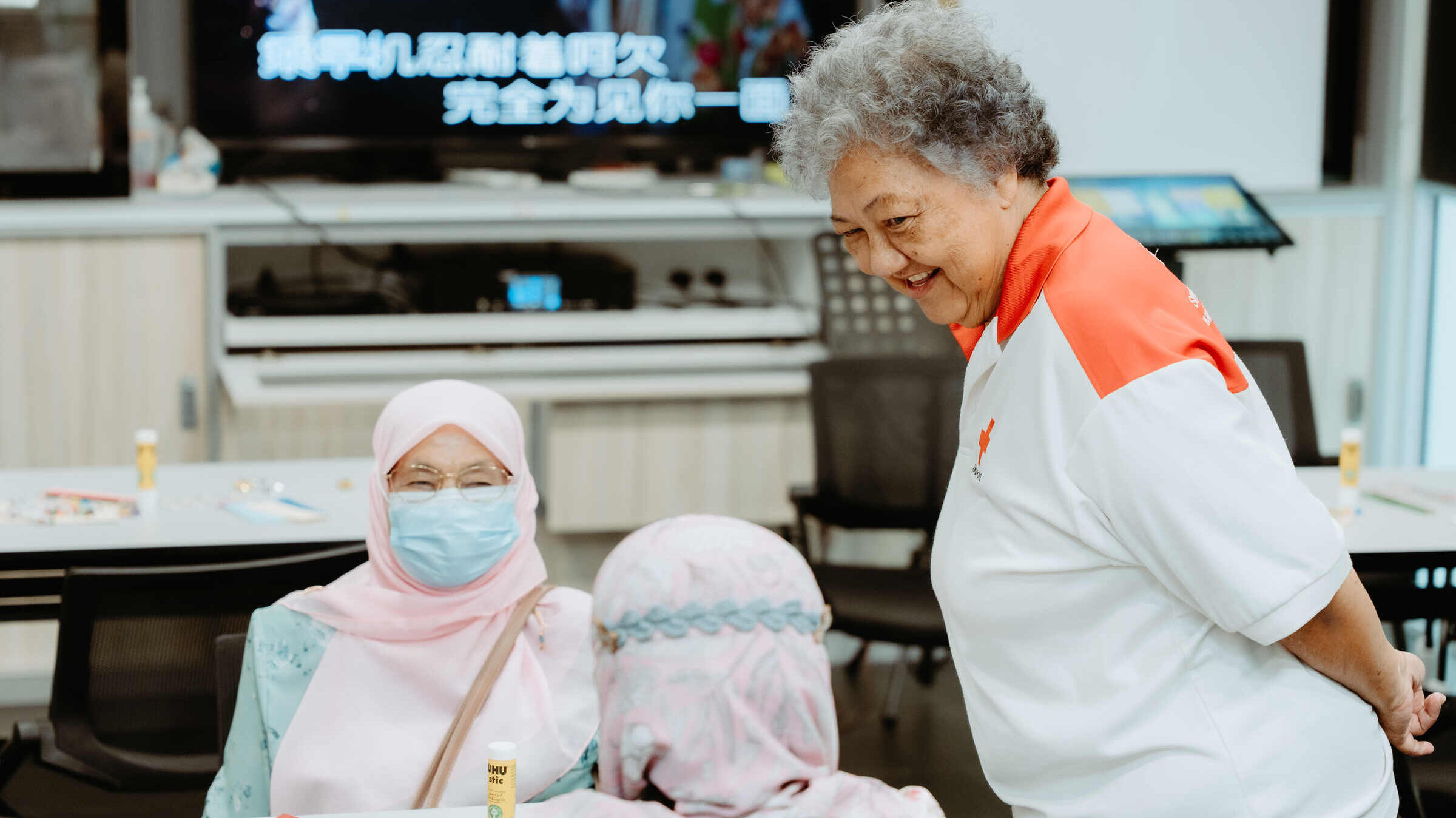 ElderAid seniors at an event