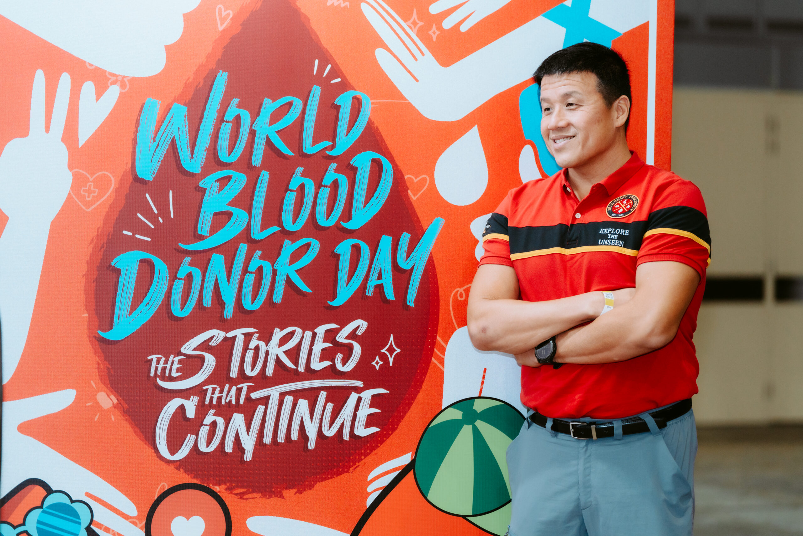 Regular blood donor recognised for continued support of blood donation in Singapore