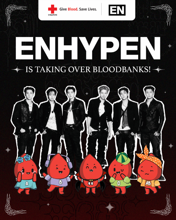 Fan Communities Embraces Blood Donation as a Way of Giving Back – ENHYPEN & ENGENES Take the First Step