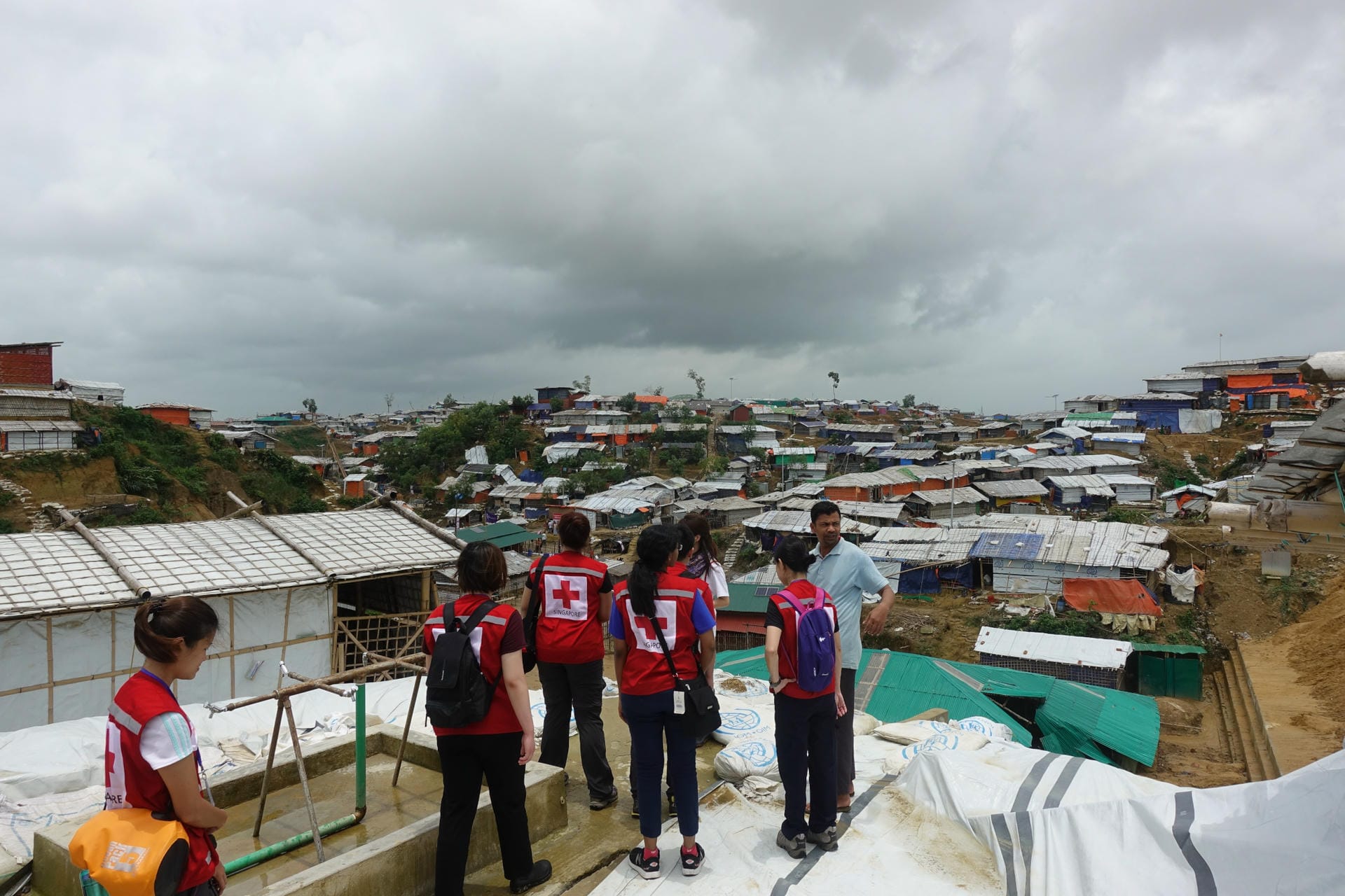 For disaster relief and recovery