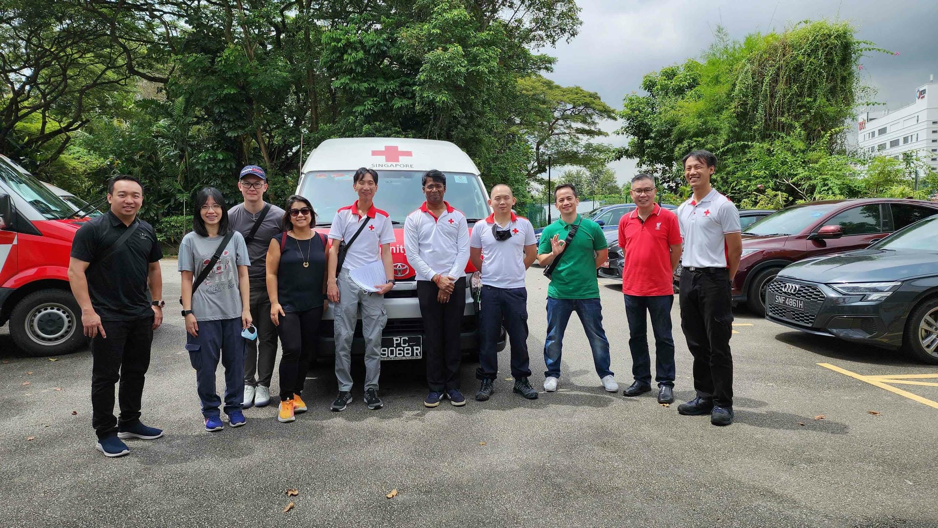 Singapore Red Cross Volunteer Leader Jason Ho Volunteer Drivers Programme
